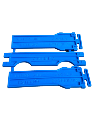 Cadron Apidea bleu. Résistance thermique 135°C