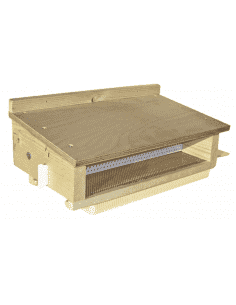 Trappe à pollen d'entrée bois pour ruche 10 cadres