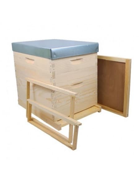 Ruche en bois Dadant 10 cadres complète - Apiculture