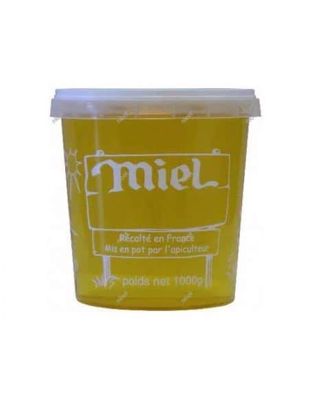 Pot miel nicot en plastique - 500g