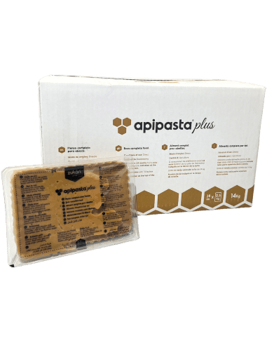 Apipasta Plus barquette de 500g - Candi protéiné pour abeilles